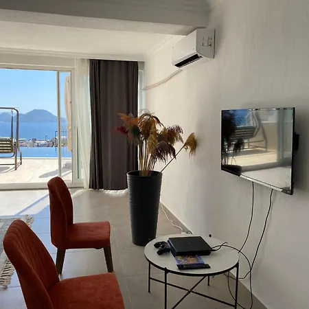 Eason & House 350m2 Full Sea View With Private Infinity Pool 别墅 博德鲁姆