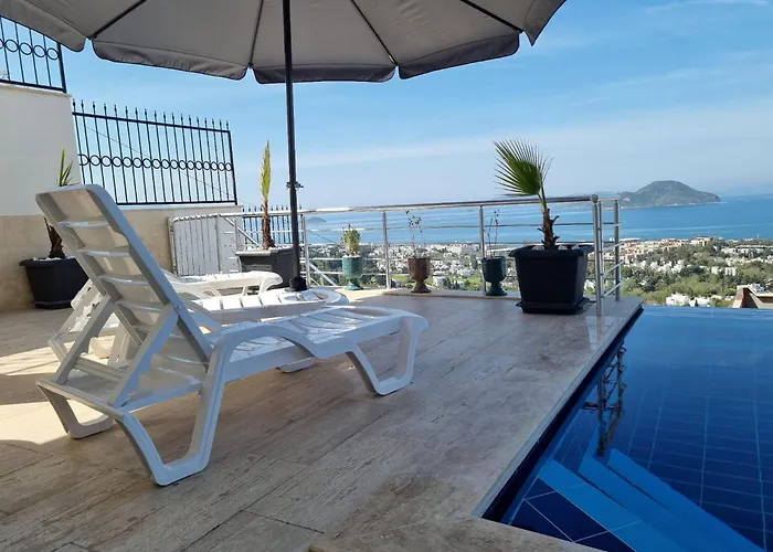 Villa Eason & House 350m2 Full Sea View With Private Infinity Pool Bodrum