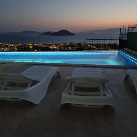 Villa Eason & House 350m2 Full Sea View With Private Infinity Pool Bodrum