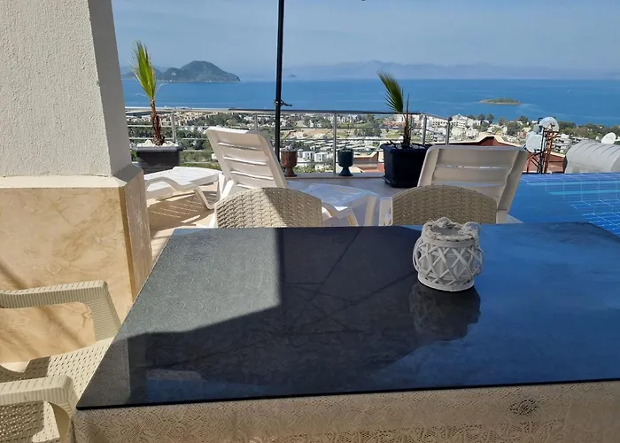 Eason & House 350m2 Full Sea View With Private Infinity Pool * 博德鲁姆