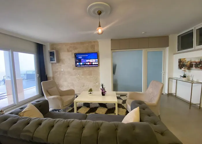 Villa Eason & House 350m2 Full Sea View With Private Infinity Pool Bodrum