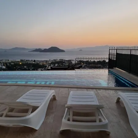 Eason & House 350m2 Full Sea View With Private Infinity Pool * Bodrum