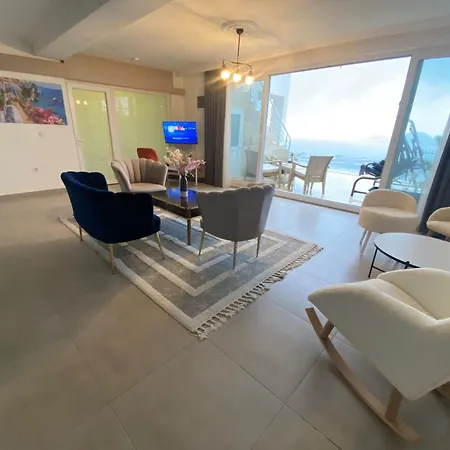 빌라 Eason & House 350m2 Full Sea View With Private Infinity Pool Bodrum